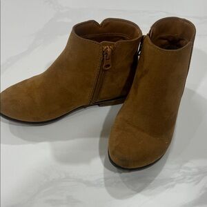 Cat & Jack Suede Ankle Boots toddler girl size 12